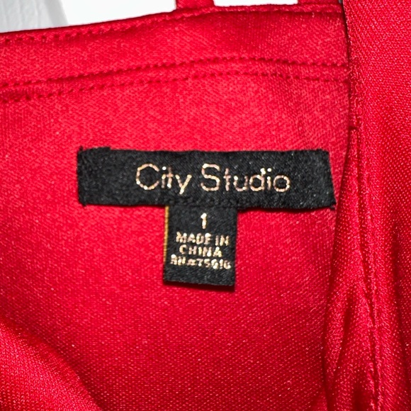 Red Short Dress - Picture 4 of 4